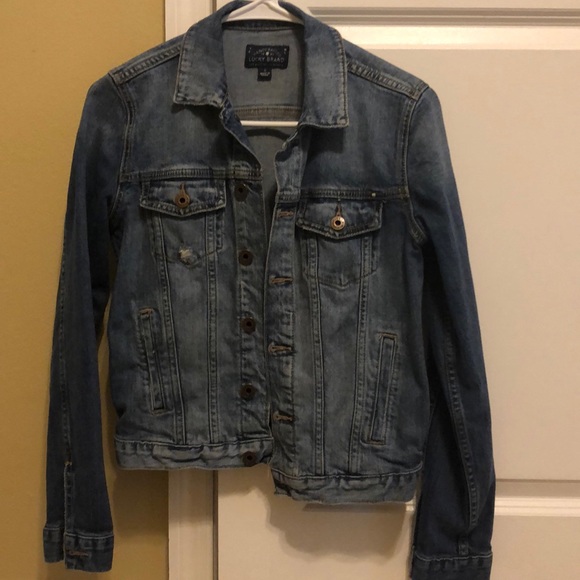 Lucky brand classic denim jacket - Picture 1 of 7